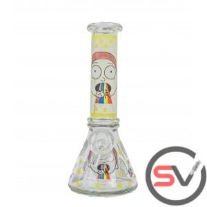 RICK AND MORTY RAINBOW TOUNGE  8inch (GLOW IN DARK)